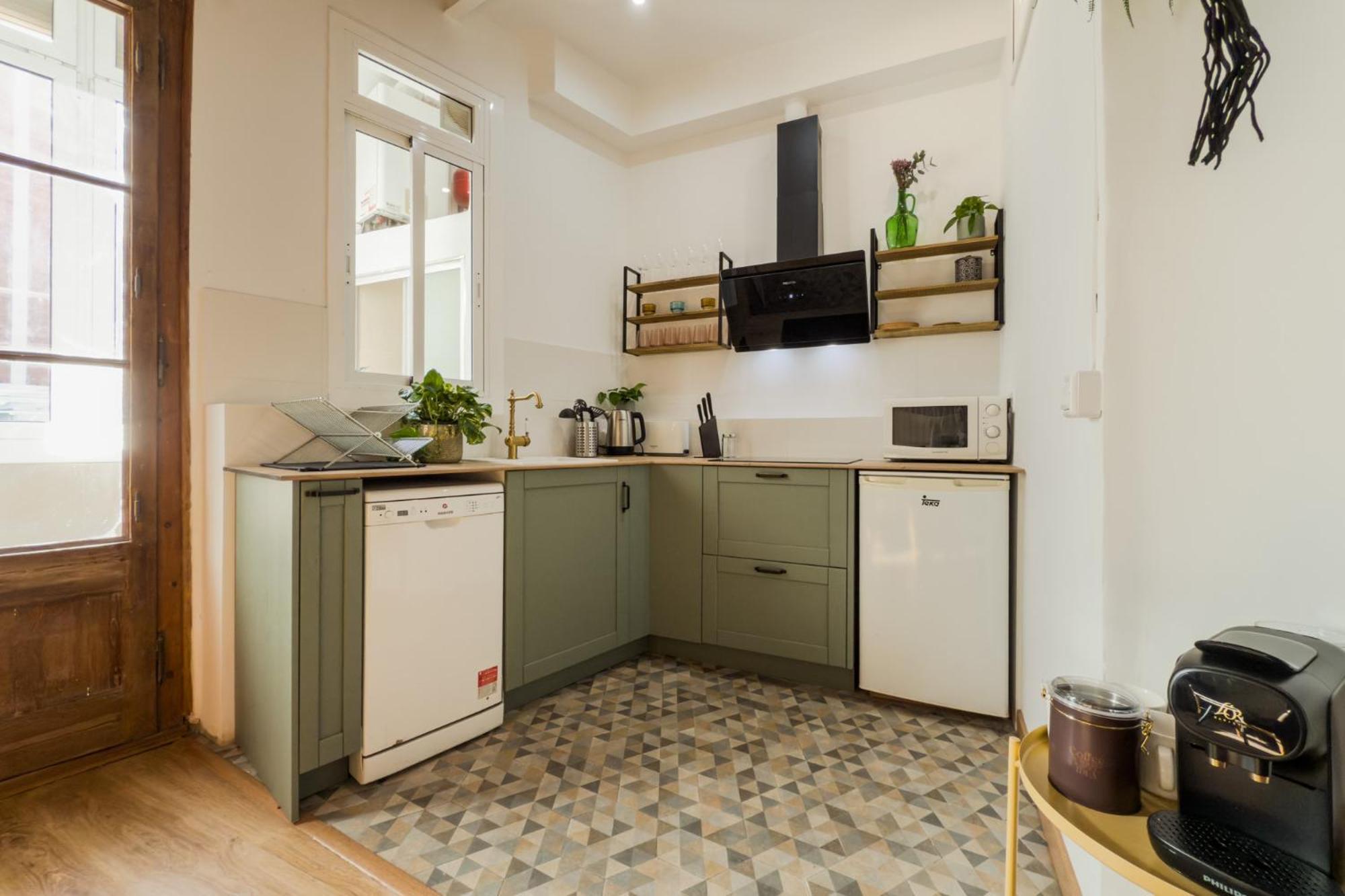 Magalhaes - Trad Flat In Poble Sec, Near Ramblas Barcelona Exterior foto